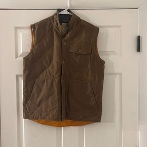 NWOT Flint and Tender Men’s M Quilted Waxed Vest